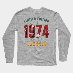 Retro groovy,  Limited edition 1974 classic. Long Sleeve T-Shirt